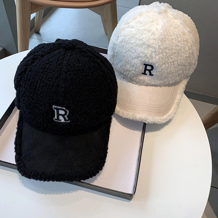 Women's Fuzzy Plush Baseball Cap Kalsten