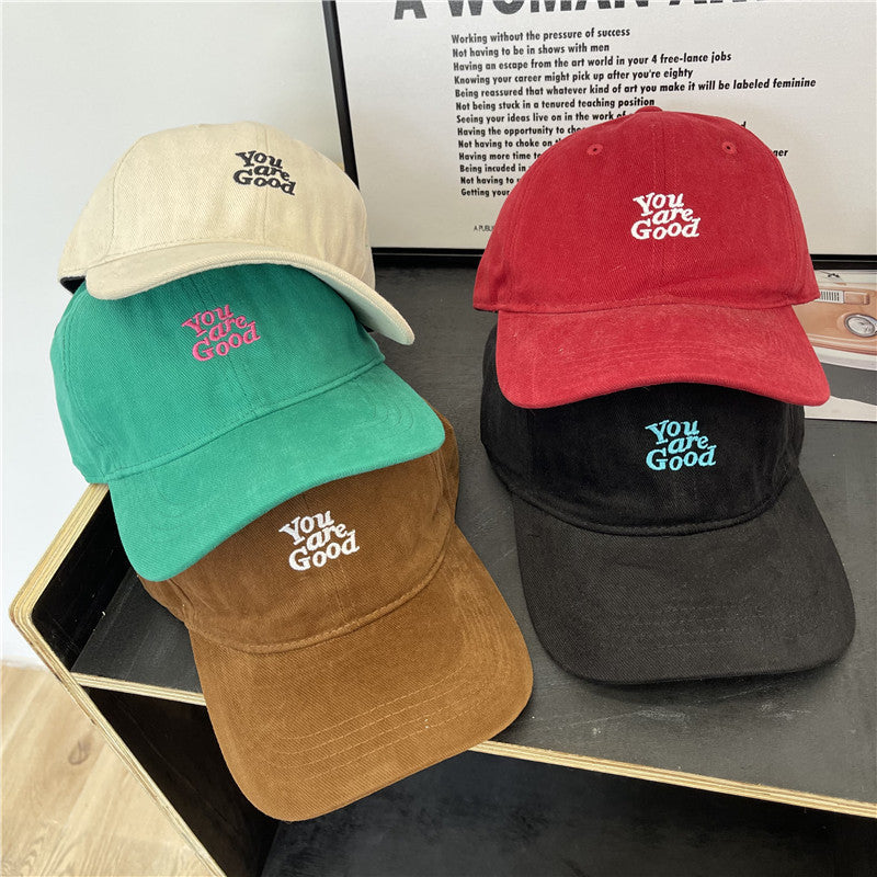 Women's Corduroy Graphic Baseball Cap Kalsten