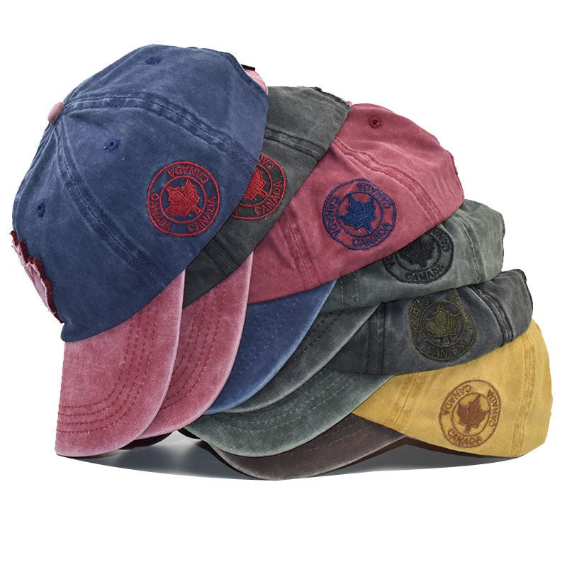 Women's Distressed Canvas Baseball Cap Kalsten