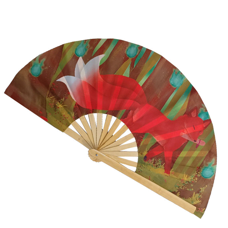 Women's fan with creative drag motif Kalsten