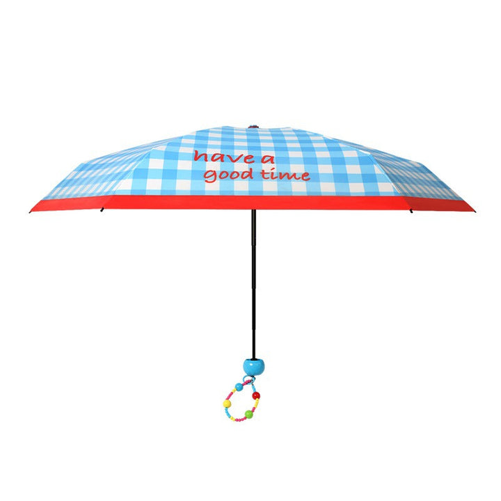 Women playful picnic folding umbrella Kalsten