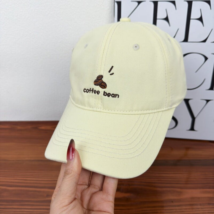 Women's Embroidered Coffee Bean Baseball Cap Kalsten