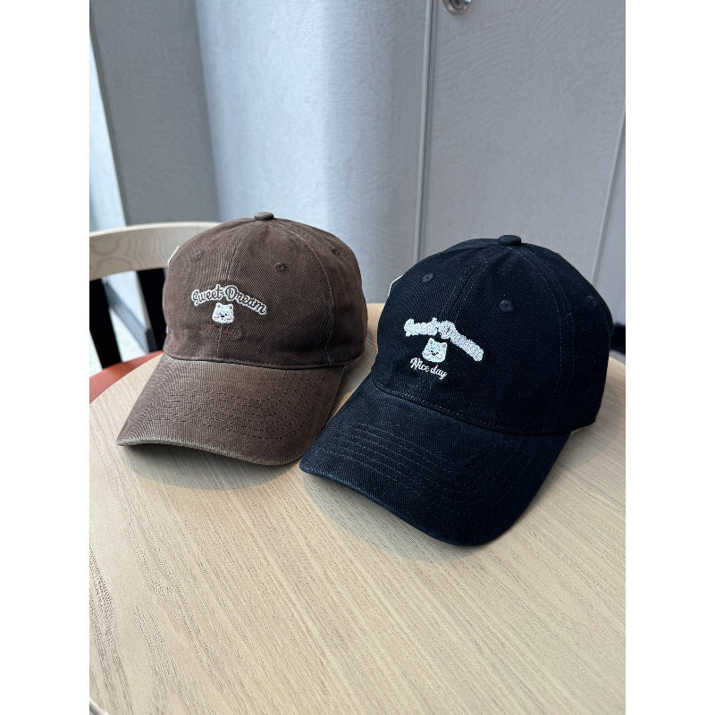 Women's Playful Embroidered Cap Kalsten