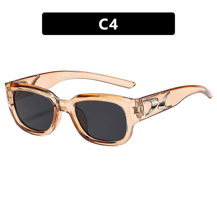 Women's sunglasses in fashionable retro design with stylish accents Kalsten