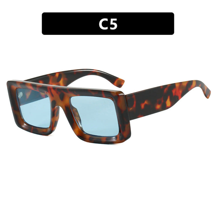 Women's fashionable square sunglasses with sturdy frame and protective lenses Kalsten
