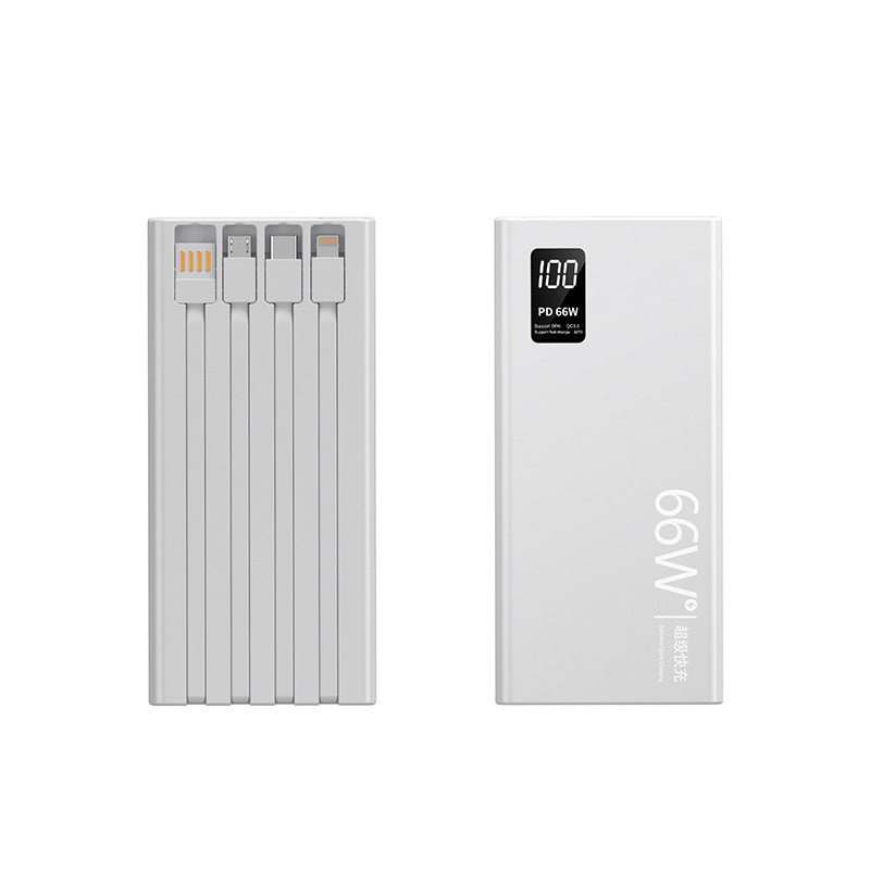 High-performance power bank with integrated fast charging function and digital charging display Kalsten