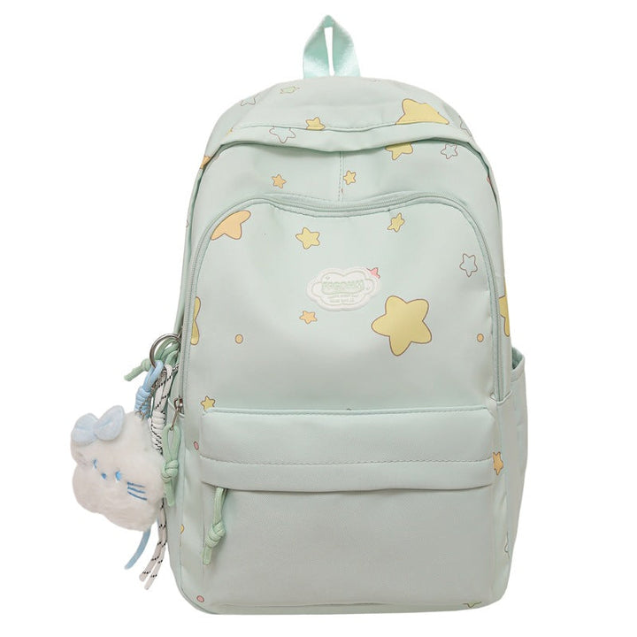 Playful Starry Print Backpack Kalsten