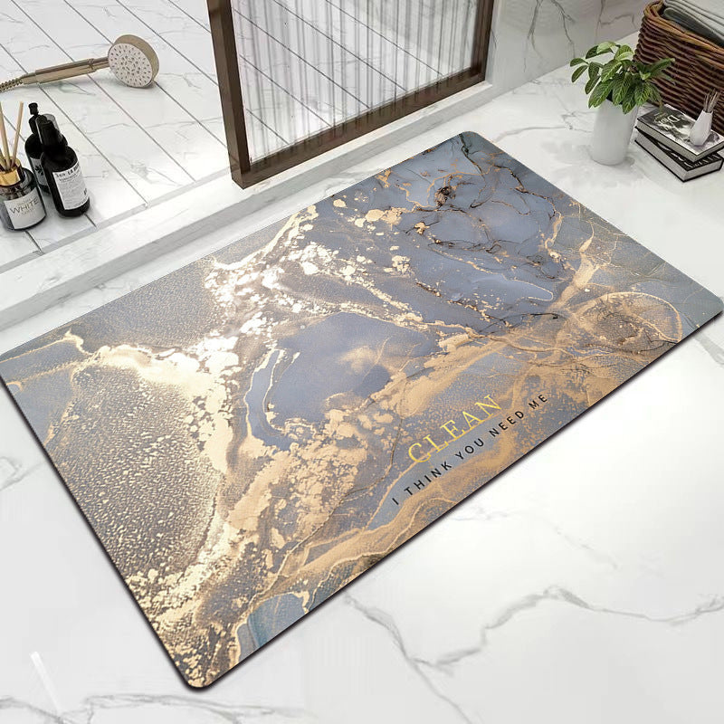 Elegant Abstract Area Mat Kalsten