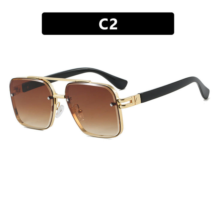 Women's fashionable square sunglasses with high UV protection function Kalsten