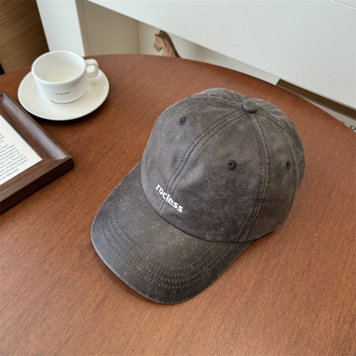 Unisex Vintage-Inspired Distressed Baseball Cap Kalsten