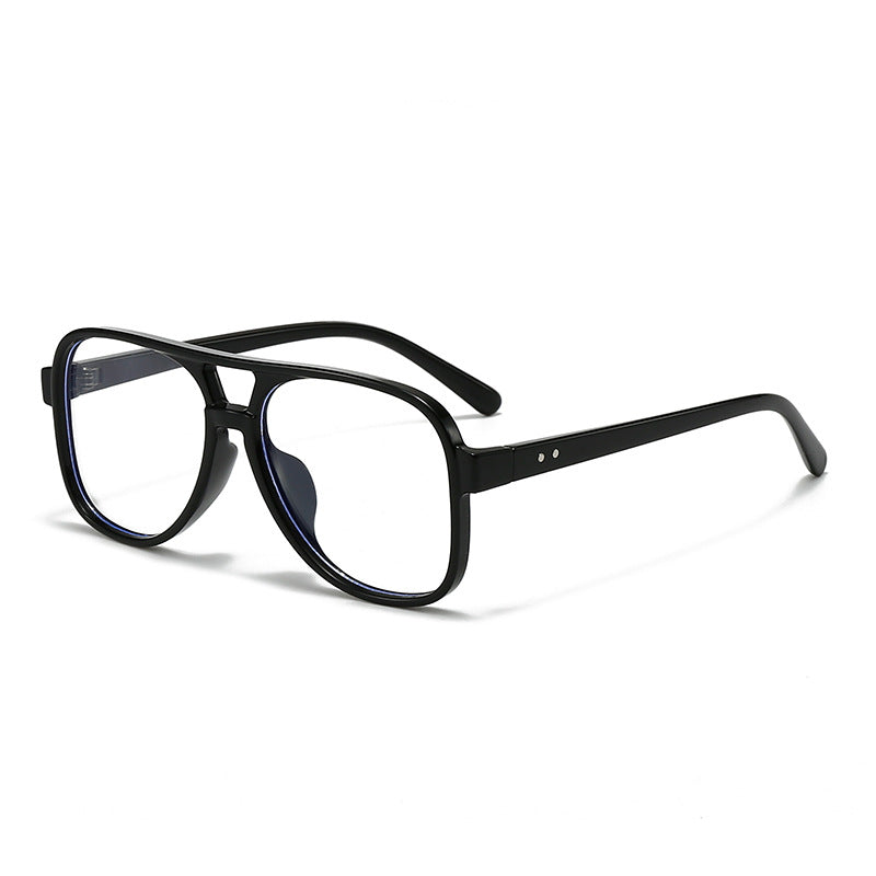 Men's Oversized Transparent Square Glasses Kalsten