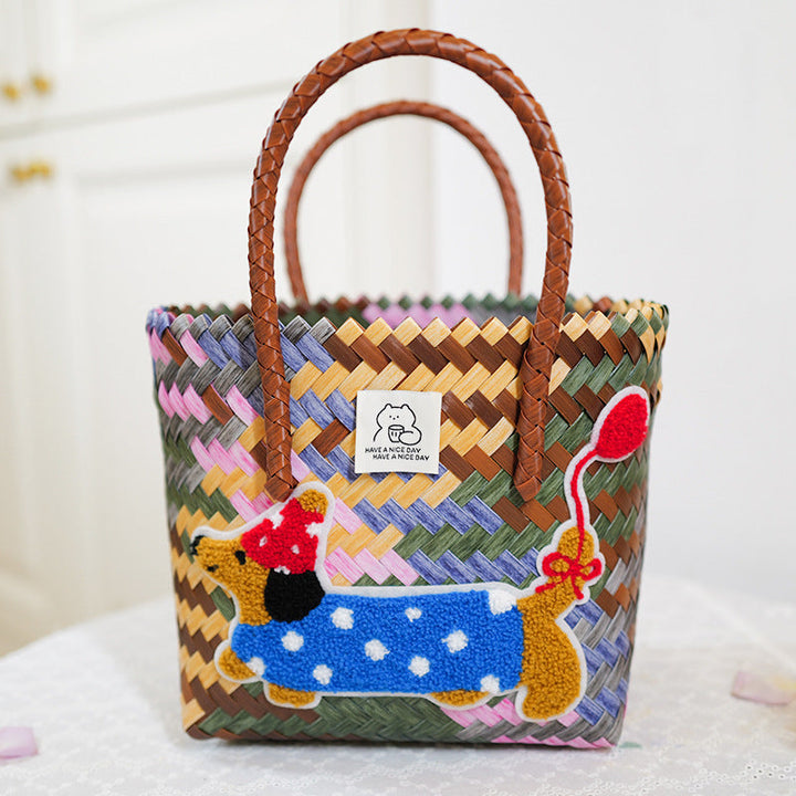 Handmade basket bag Kalsten