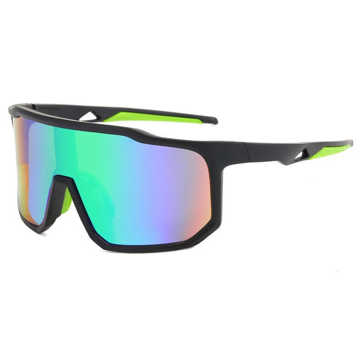 Ladies sporty racing sunglasses with wide field of view and modern mirrored lenses Kalsten