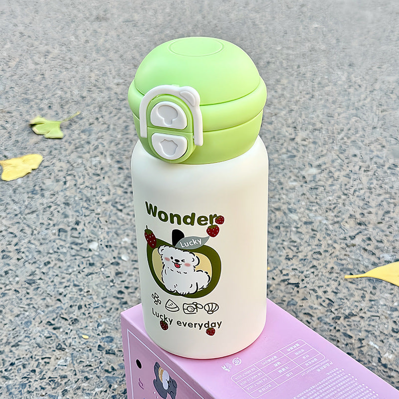 Women's Insulated Drinking Bottle with Cute Animal Design Kalsten