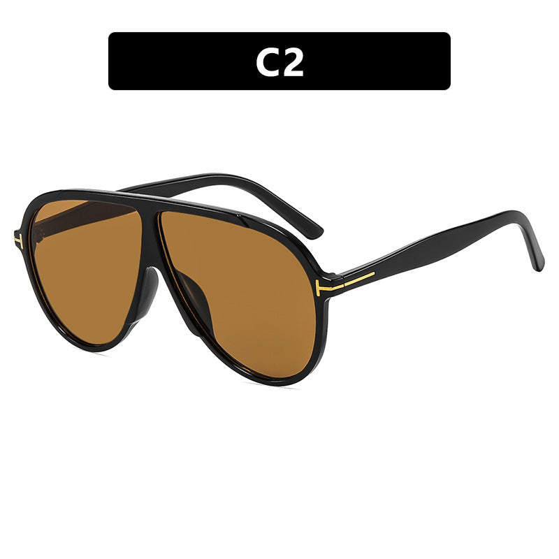 Women fashionable glasses with large trendy frame Kalsten