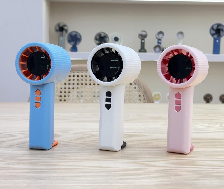 Unisex Portable Handheld Fan with Powerful Battery and Compact Design Kalsten