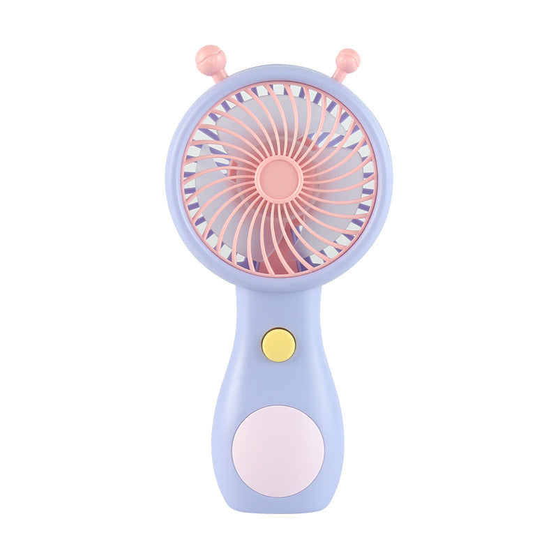 Unisex Portable Hand Fan with Flexible Handle and Stylish Design Kalsten