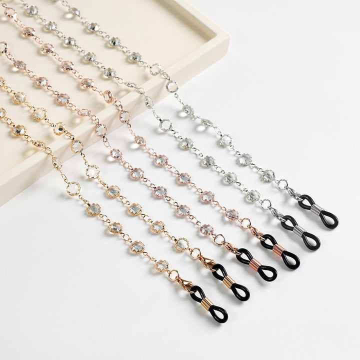 Dazzling Crystal Glasses Chain kalsten