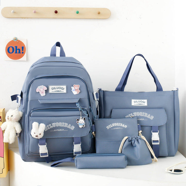 Versatile All-in-One School Backpack and Tote Set Kalsten