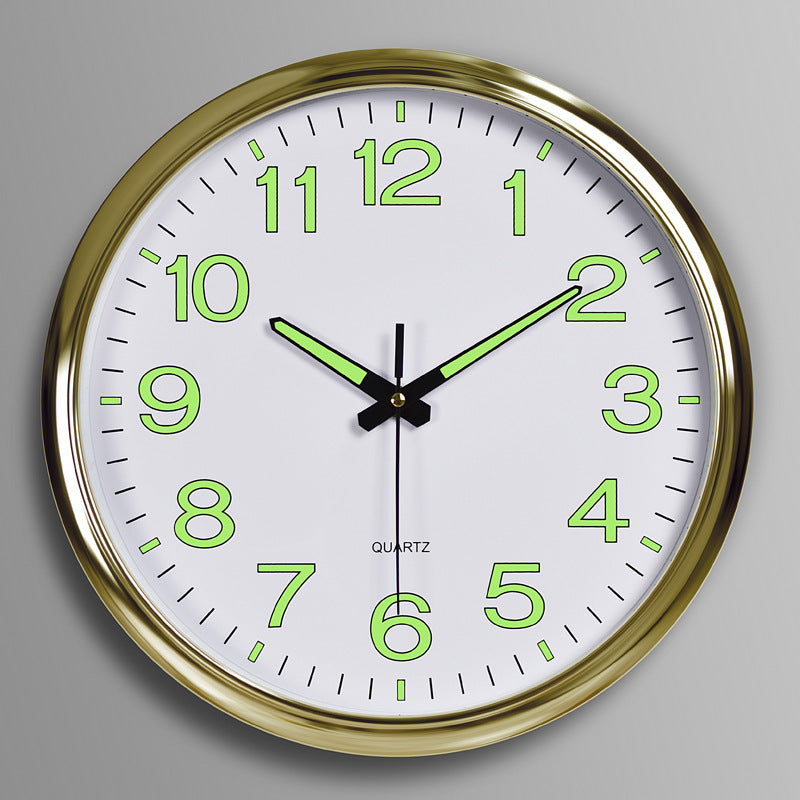 Silent Classroom Clock 30 cm - Silent & Illuminated Time Kalsten