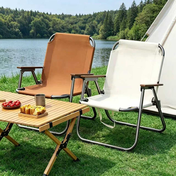 Women’s folding chair with ergonomic design and robust aluminum frame Kalsten