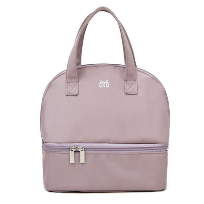 Women's insulated cooler bag with practical double zip design Bowlift