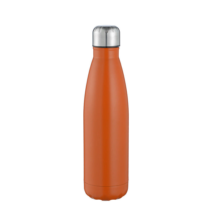 Unisex double-walled insulated bottle made of stainless steel with vacuum insulation and leak-proof screw cap Kalsten