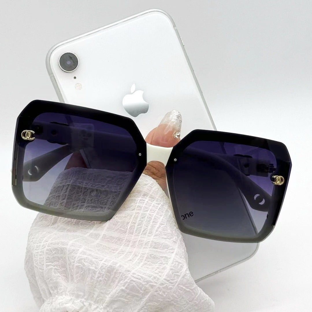Ladies Fashion Sunglasses with distinctive square frame and luxurious accents Kalsten
