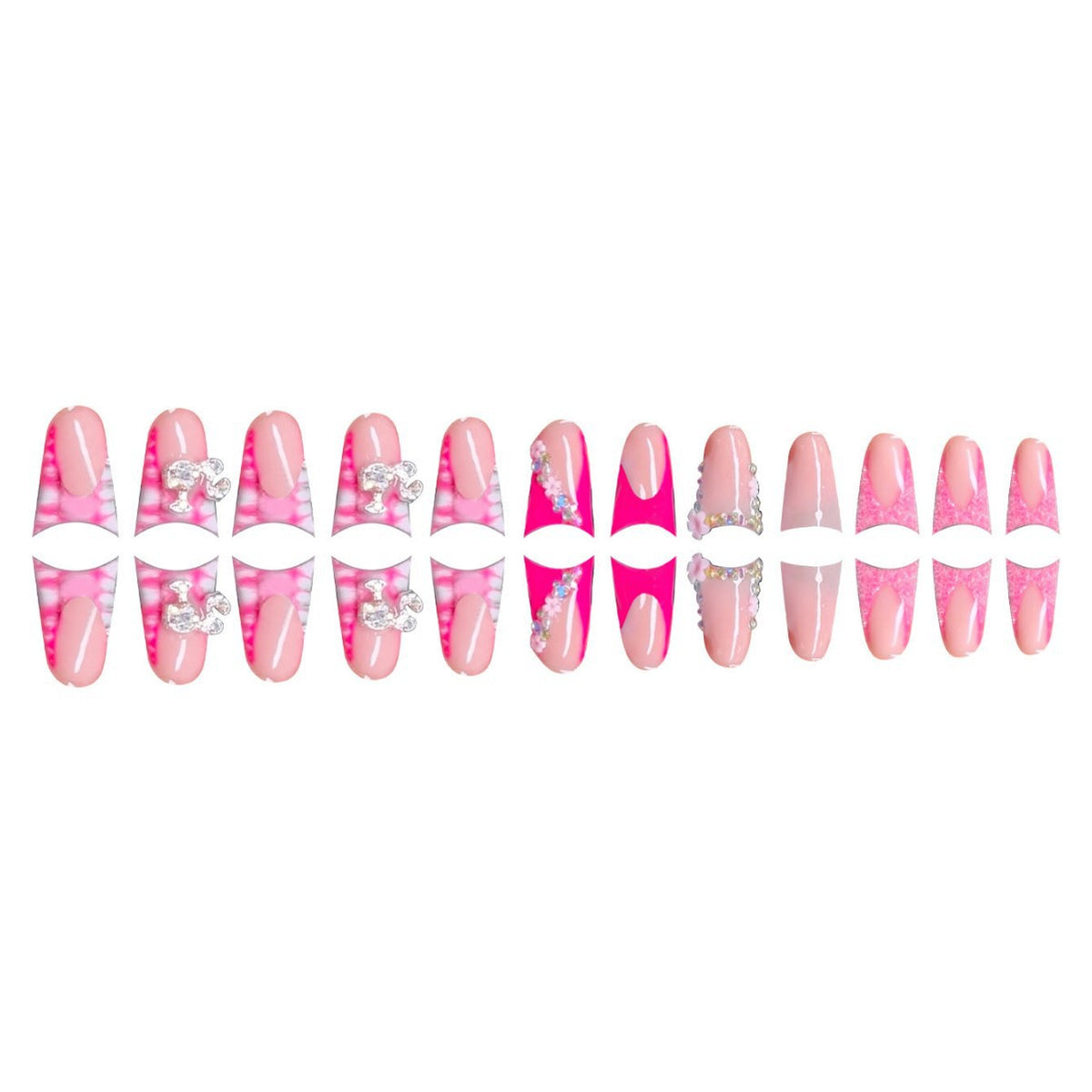 Glamorous Decorative Nail Art Extensions Acalora