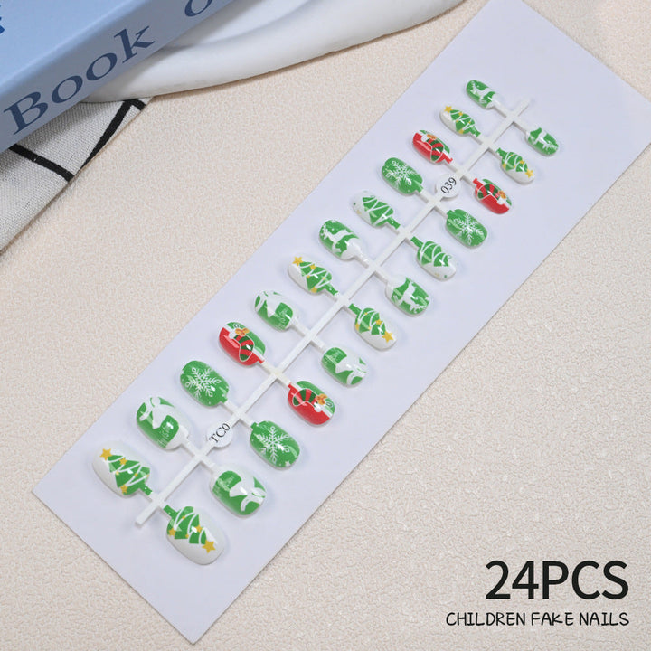 Children's Fun-Themed Press-On Nail Set Kalsten