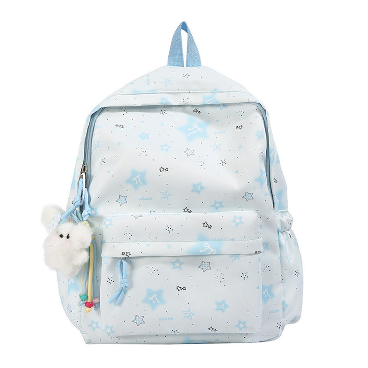 Playful Star-Themed School Backpack