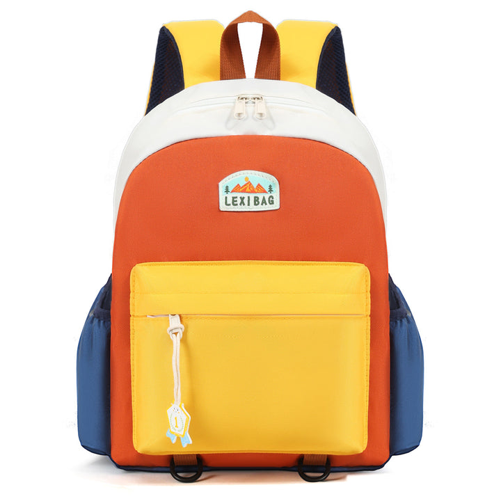 Colorful Multi-Compartment School Backpack Kalsten