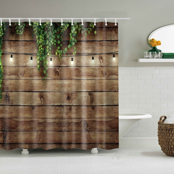 Floral Patterned Bathroom Shower Curtain Kalsten