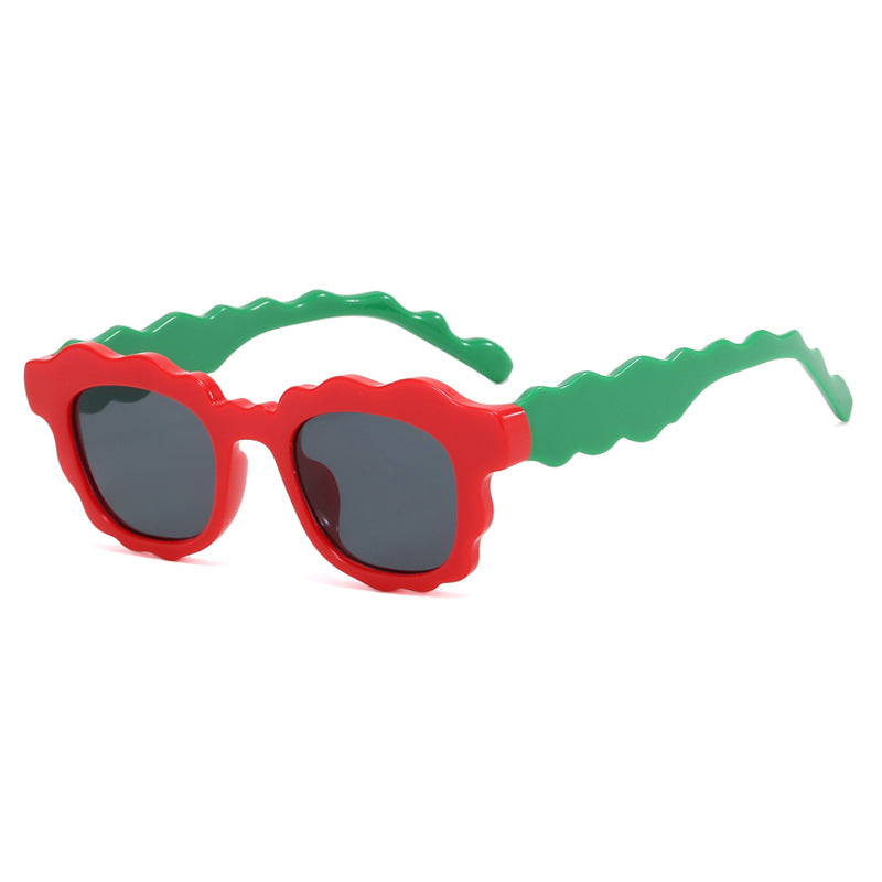 Women’s fashionable sunglasses with wavy frame Kalsten