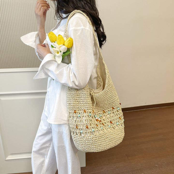 Handcrafted Macrame Tote Bag Kalsten