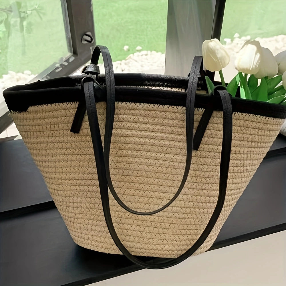 Spacious beach bag with reinforced bottom and easy-care material Kalsten