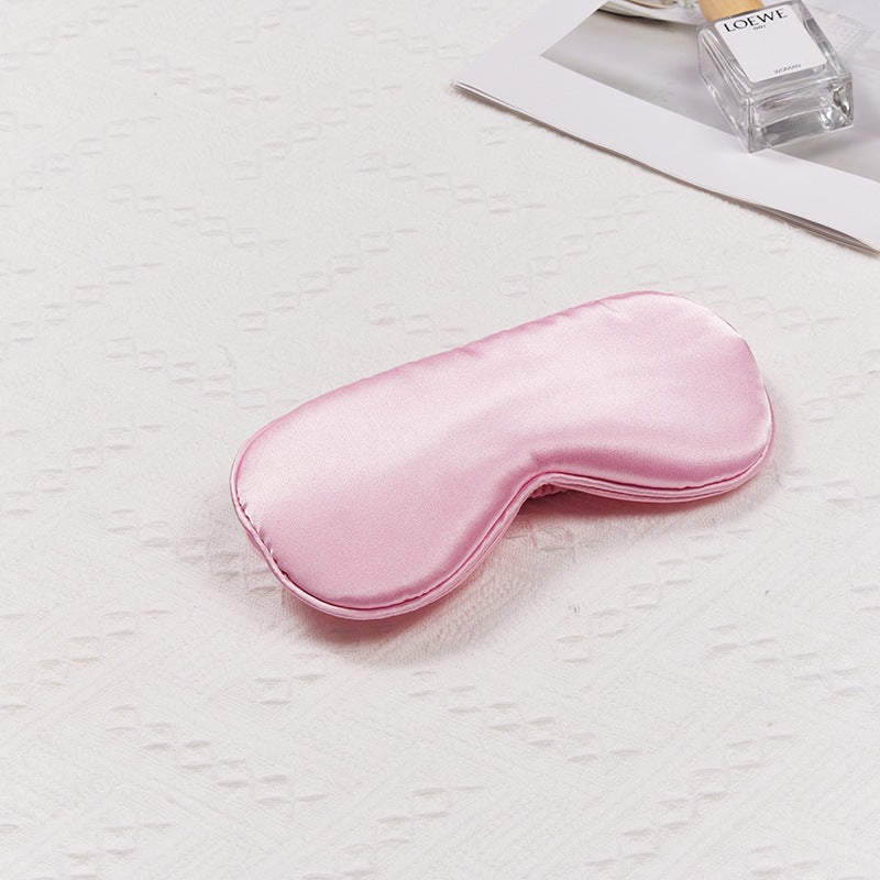 Women's ergonomic sleep mask made of satin-like material with contoured eye area Kalsten