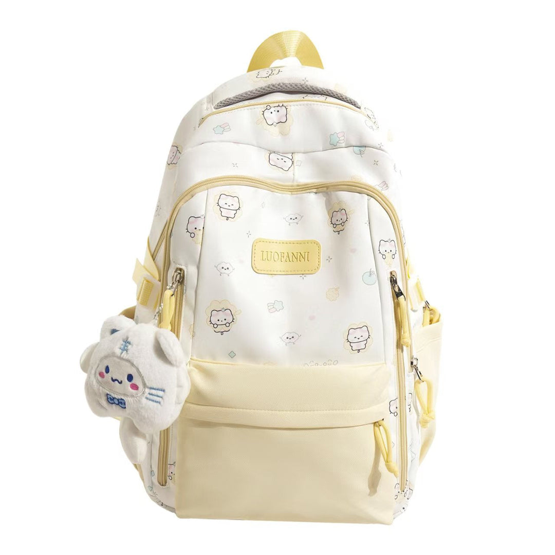 Cute Character Print Backpack Kalsten  1784809741