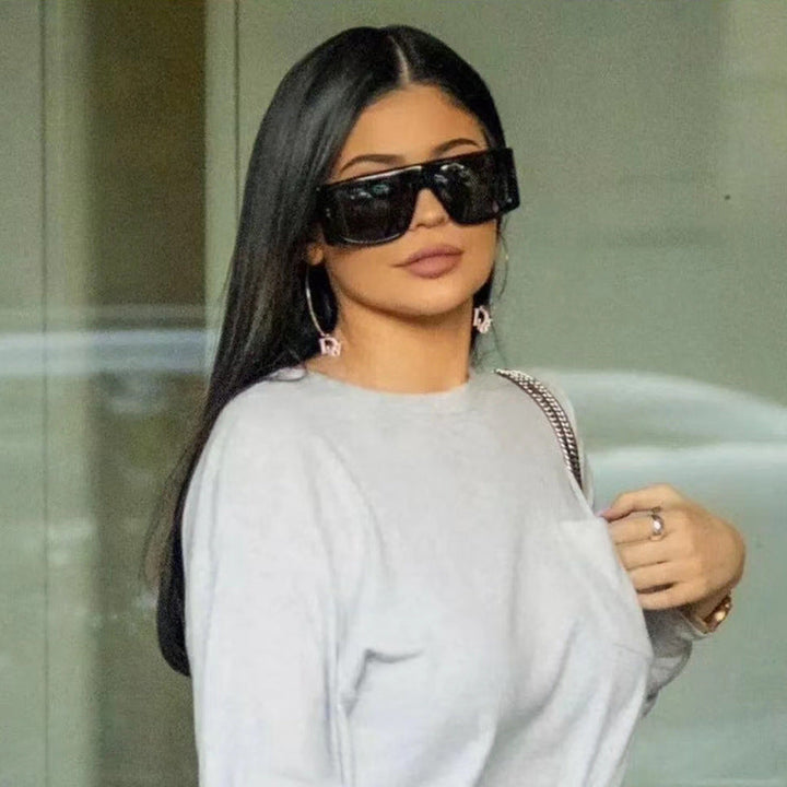 Women oversized sunglasses with stylish, narrow frame Kalsten
