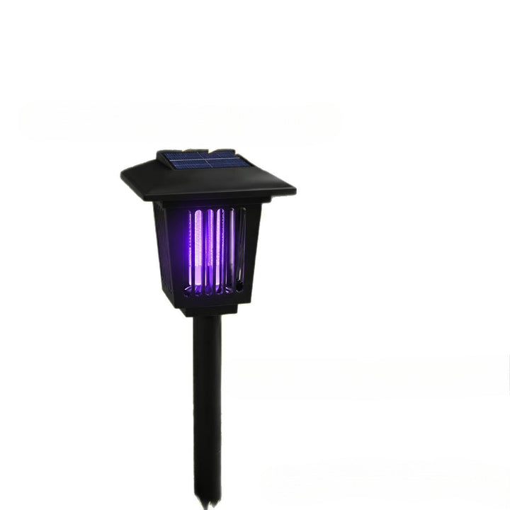 Solar Powered UV Insect Zapper Garden Stake With Integrated Solar Panel And Dusk To Dawn Sensor Kalsten