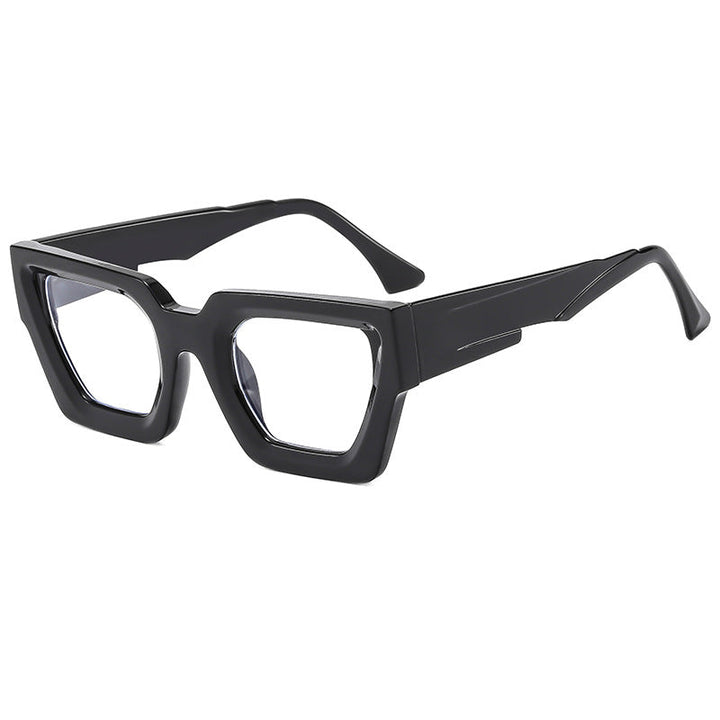 Ladies stylish square sunglasses in modern design with refined plastic frame Kalsten