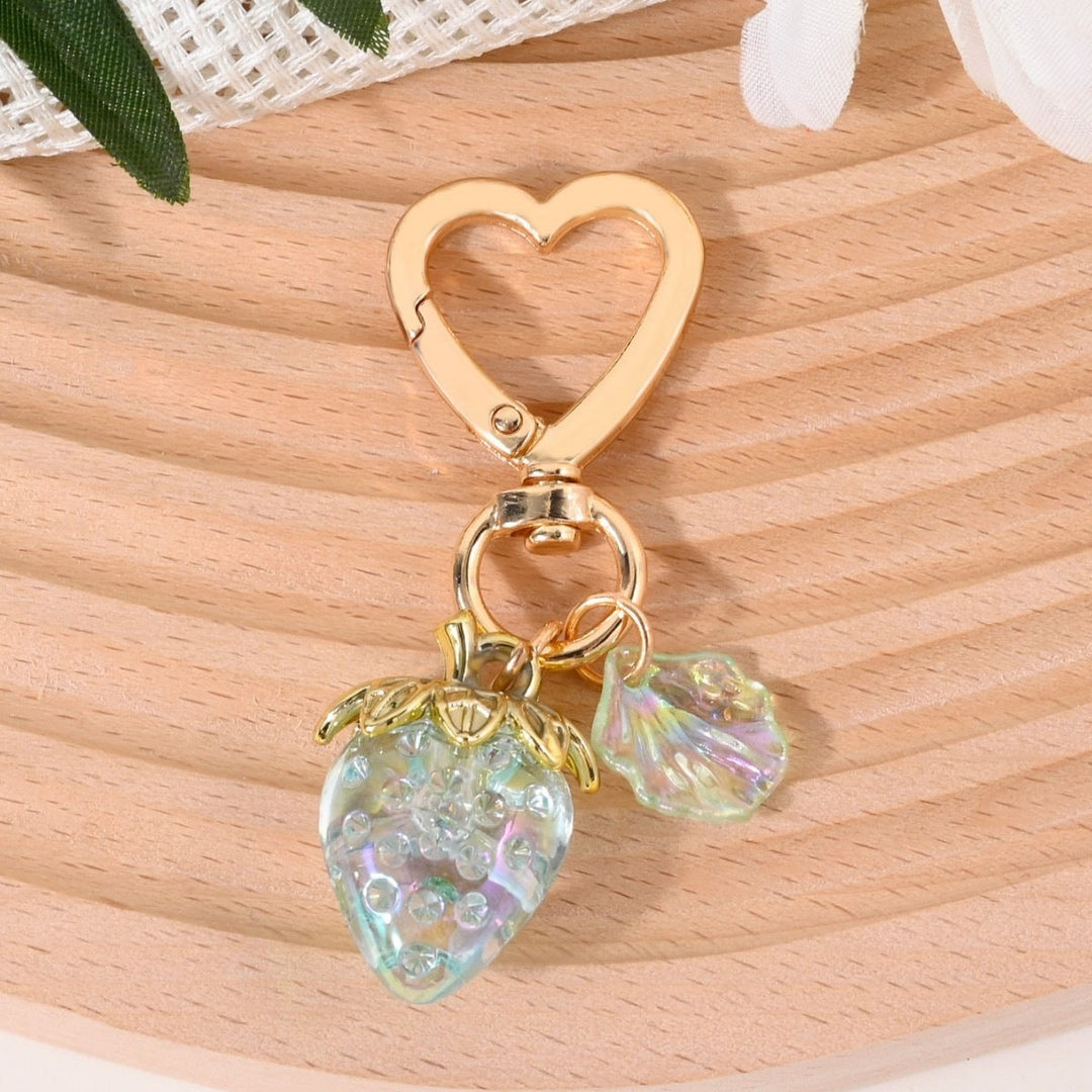 Keychain with Fruity Strawberry Design Kalsten