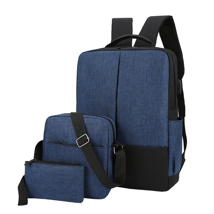 Multi-Compartment Travel Backpack with Detachable Pouch Kalsten