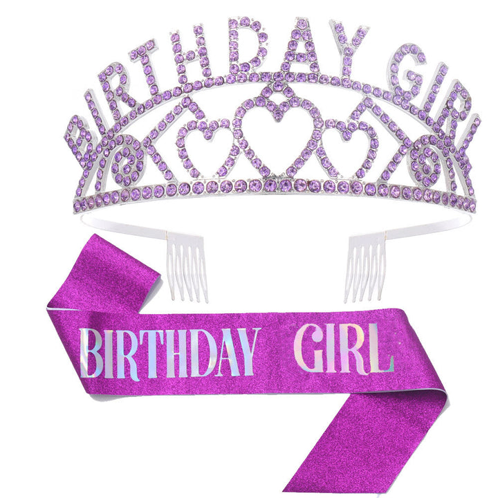 Women's Birthday Crown and Band Kalsten