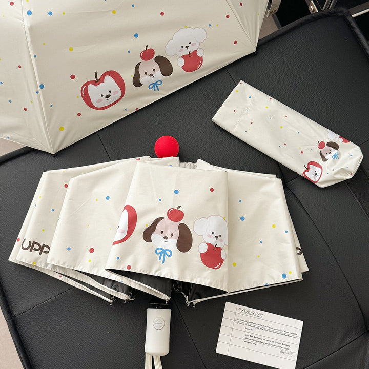 Ladies Folding Umbrella with Playful Design Kalsten