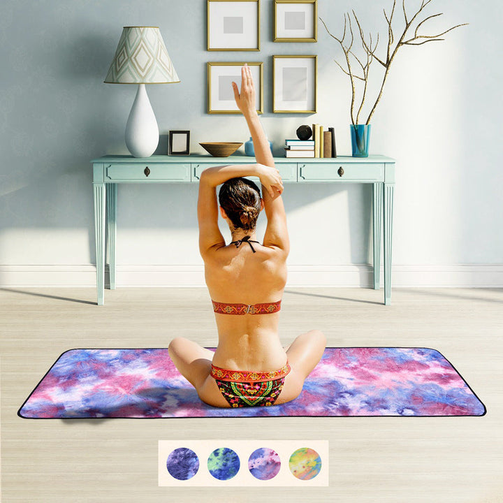 Yoga and fitness mat with non-slip underside Kalsten