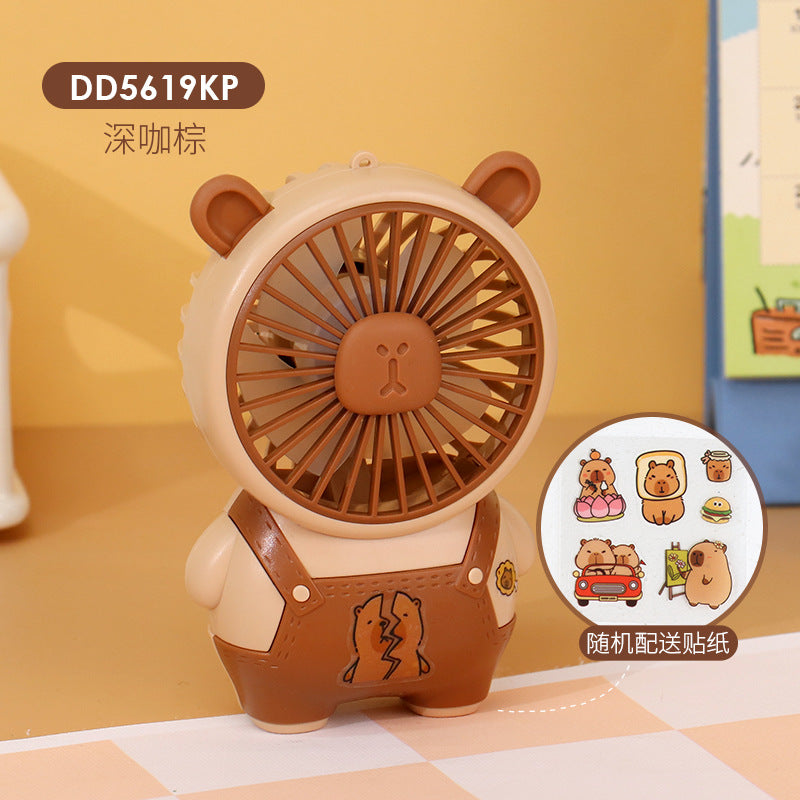Women's Portable Mini Fan in Charming Bear Design Kalsten
