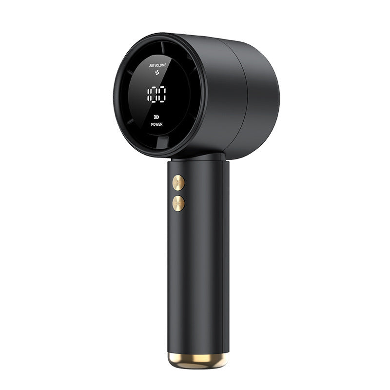 Unisex nano compact cordless travel hairdryer with digital display and ion function Brehn