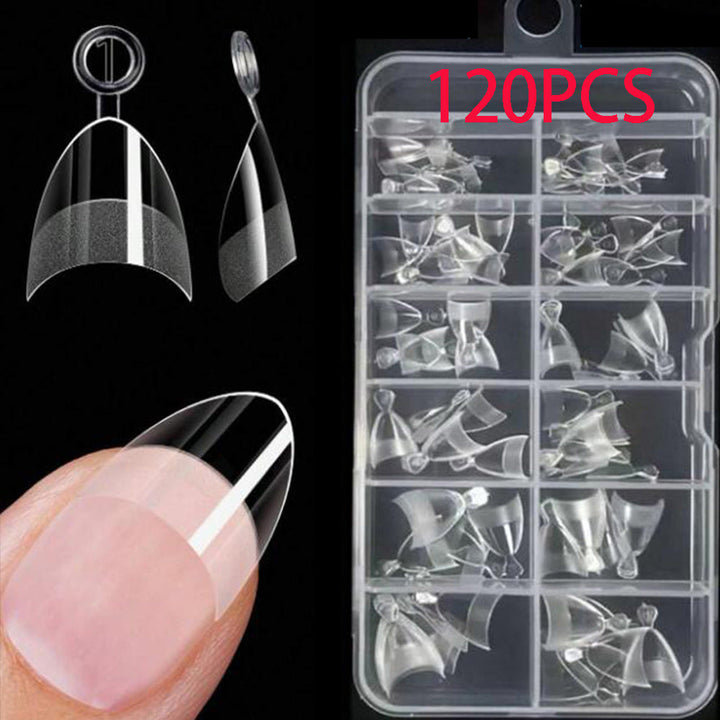 Transparent Soft Gel Nail Tip Collection Kalsten