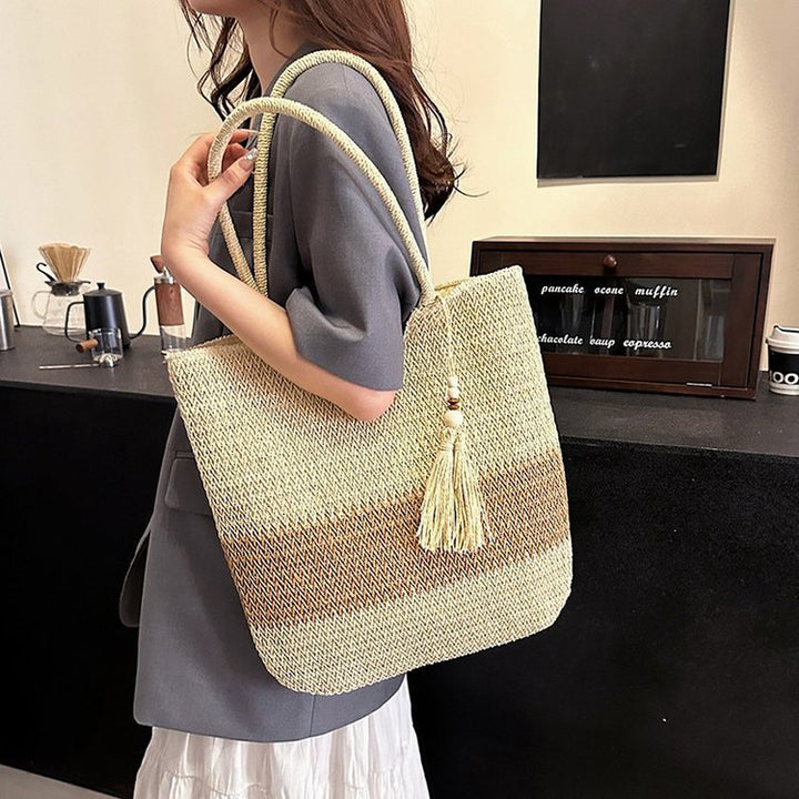 Trendy Braided Tote Bag Kalsten